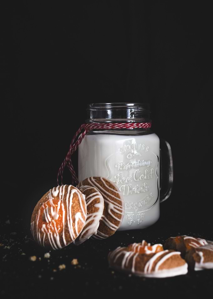 Cookies and milk Xmas