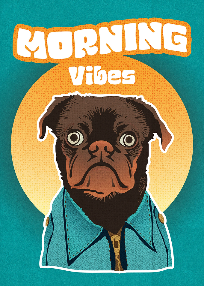 PUG Morning vibes