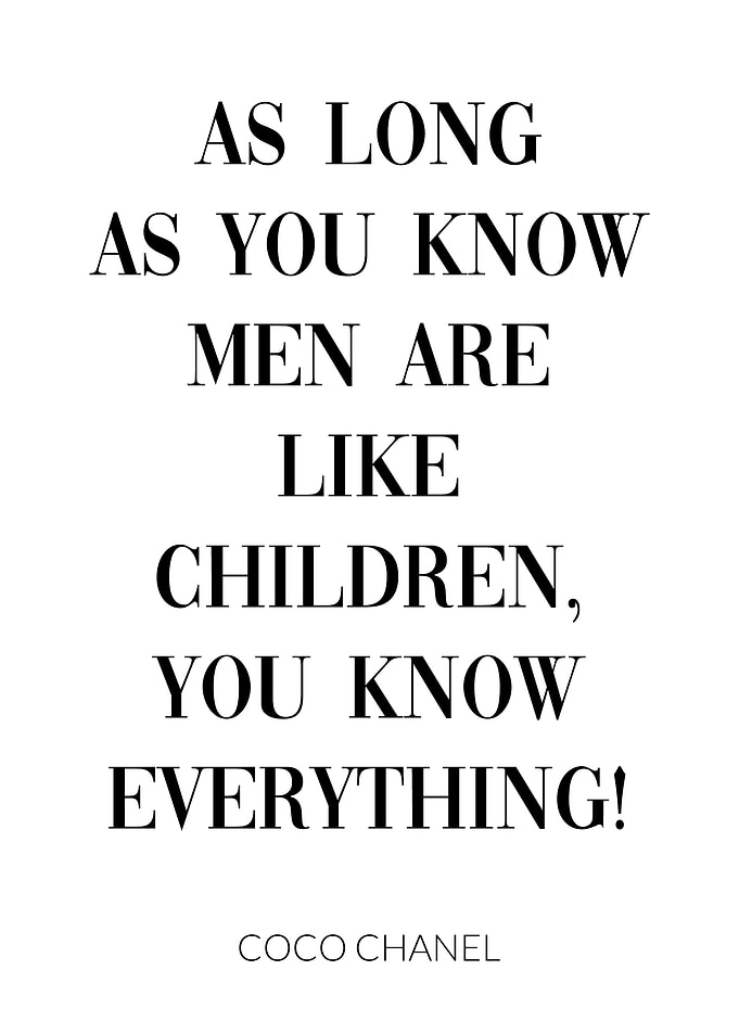 Coco Chanel Quote