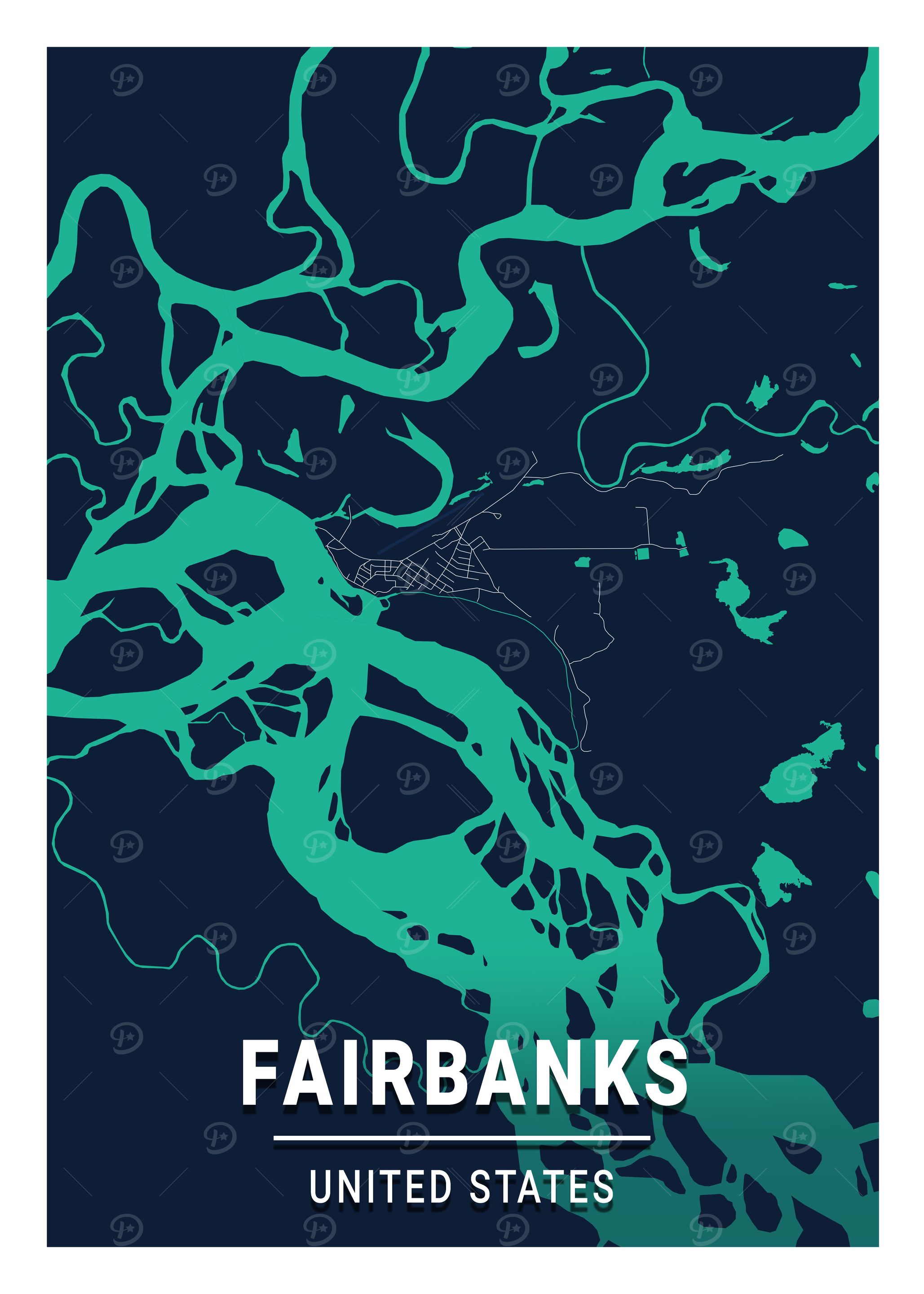 Fairbanks Blue Dark Color