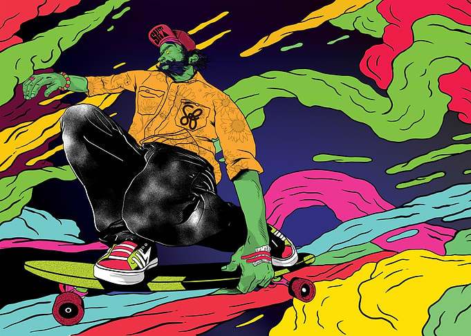 Skateboarder