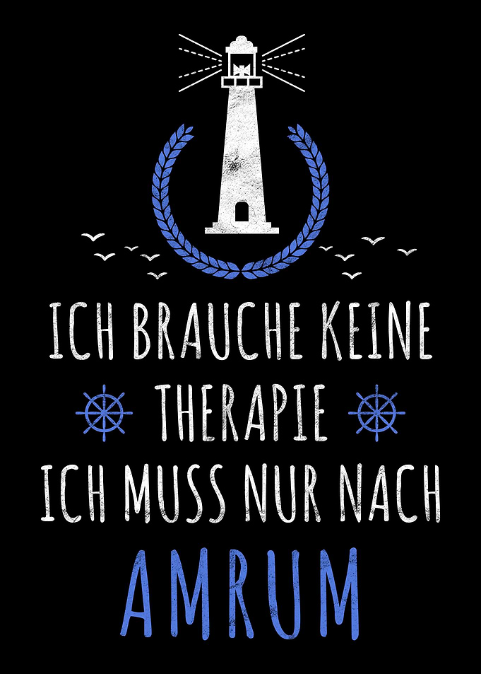 Amrum Nordsee Spruch
