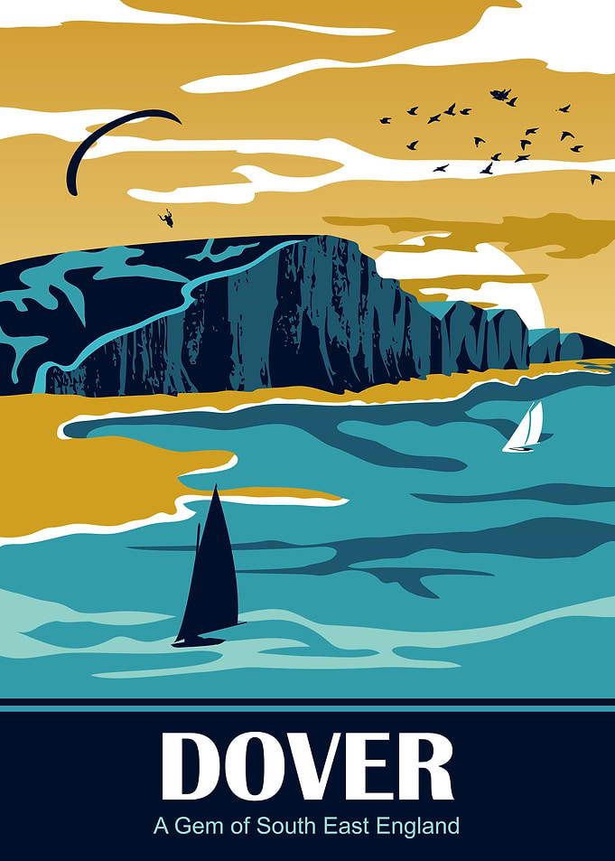 Dover in Blue