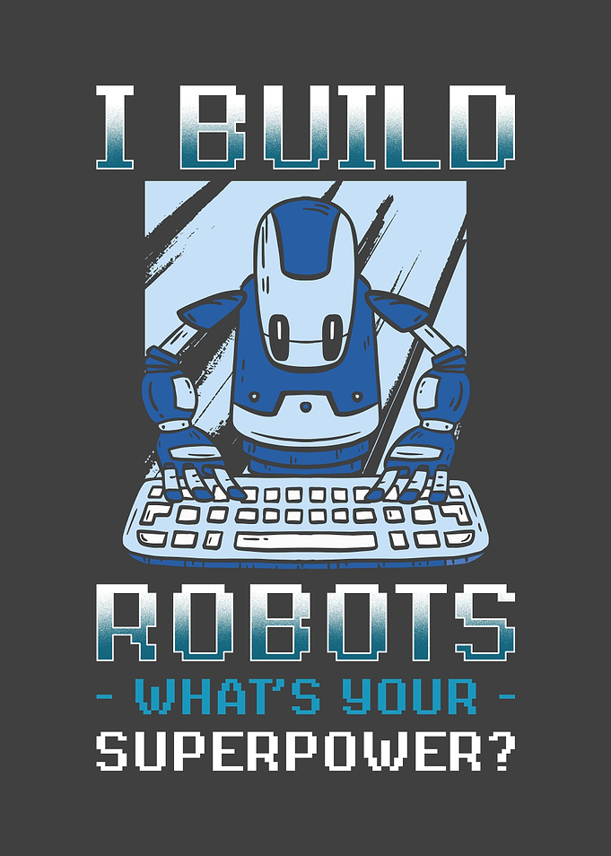 Robot Saying Funny