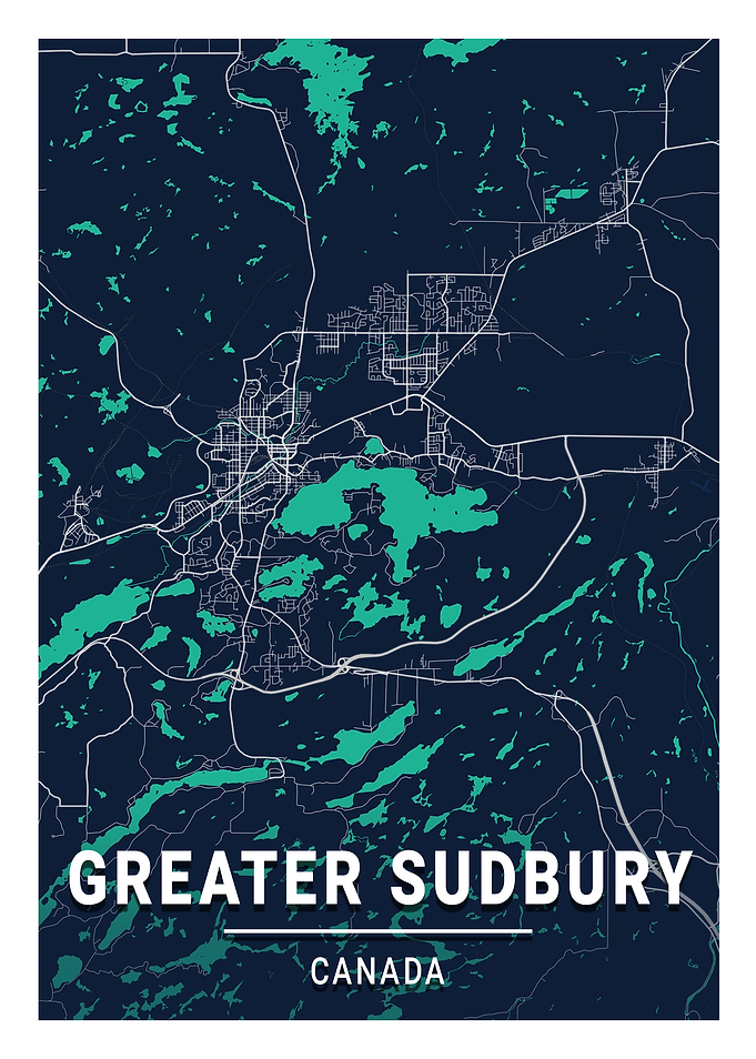 Greater Sudbury Blue Dark