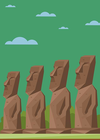 Moai Statues Easter Island