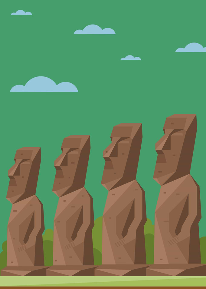 Moai Statues Easter Island