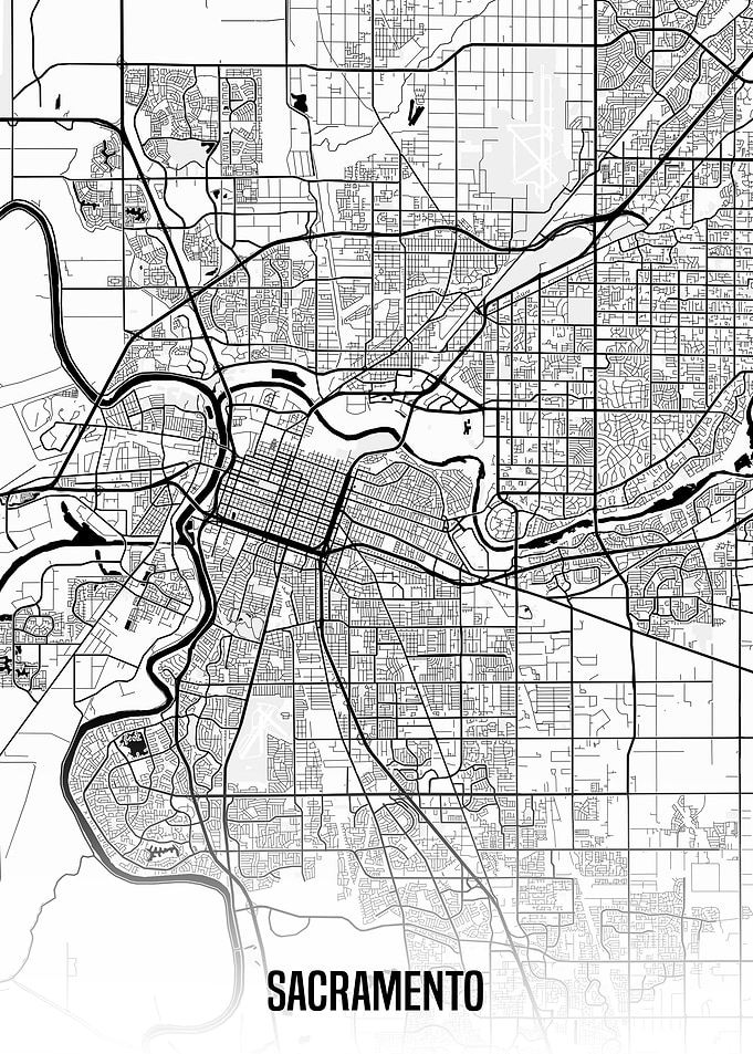 Sacramento map