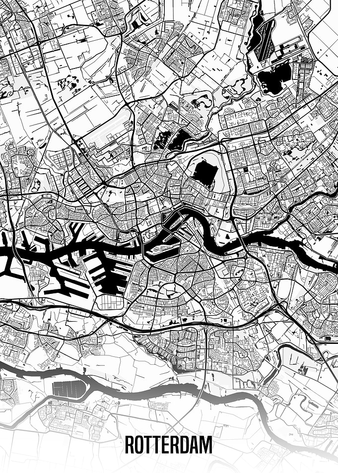 Rotterdam map