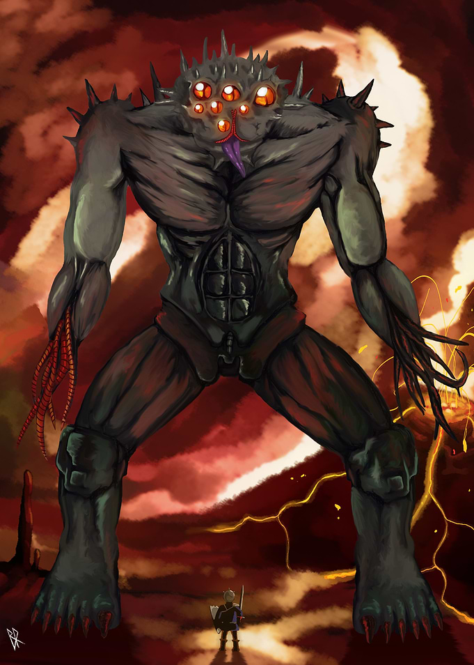 Colossal encounter