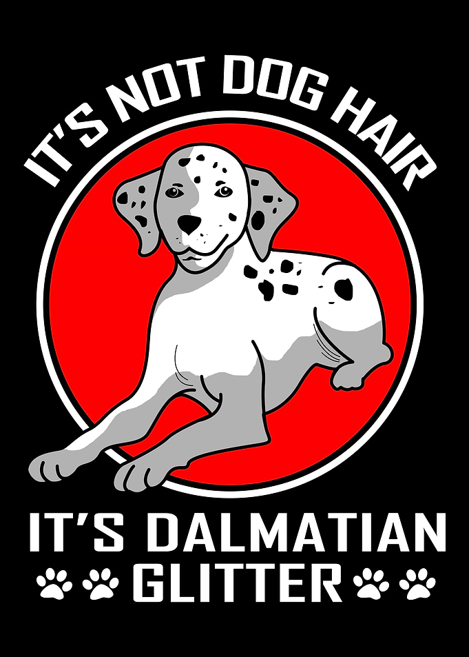 Dalmatian Hair Glitter