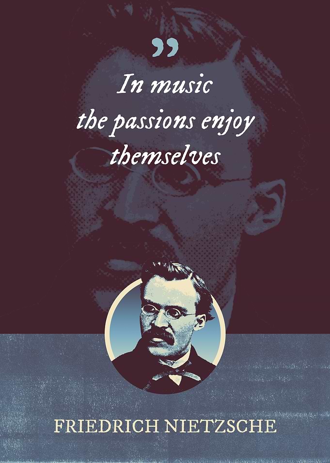 In music the passions