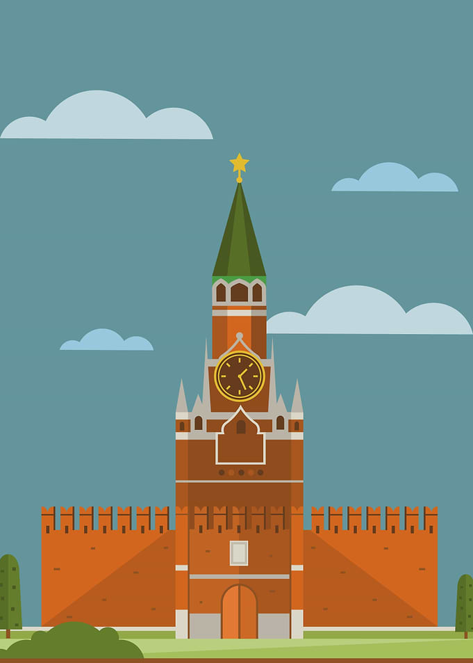 Kremlin Wall Russia