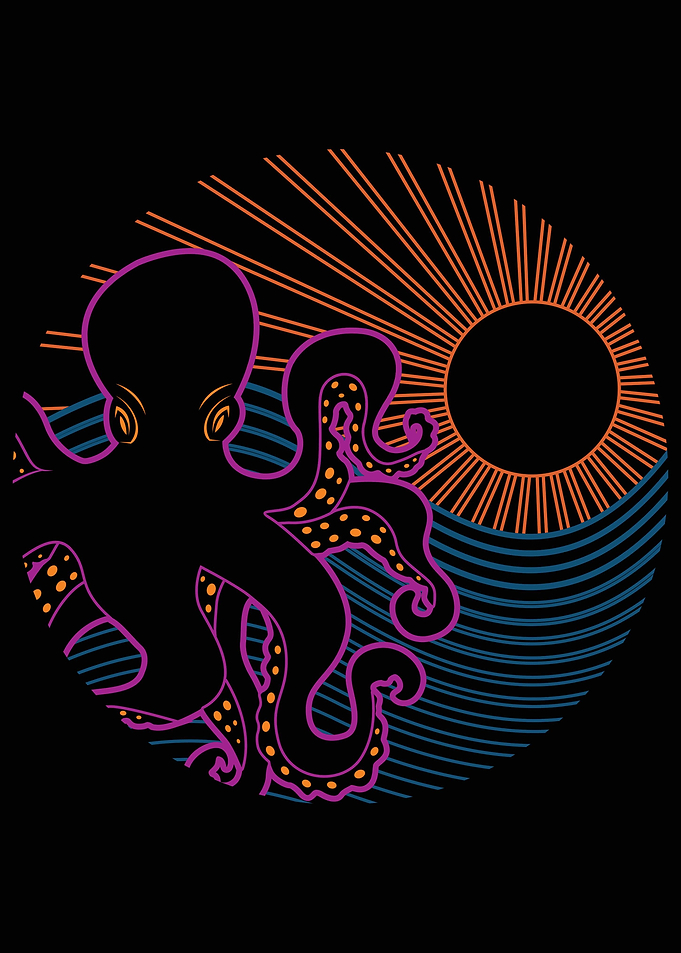 Octopus sunset lines