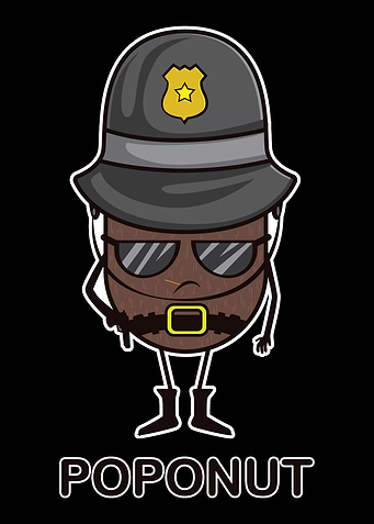 PopoNut Policeman Gift