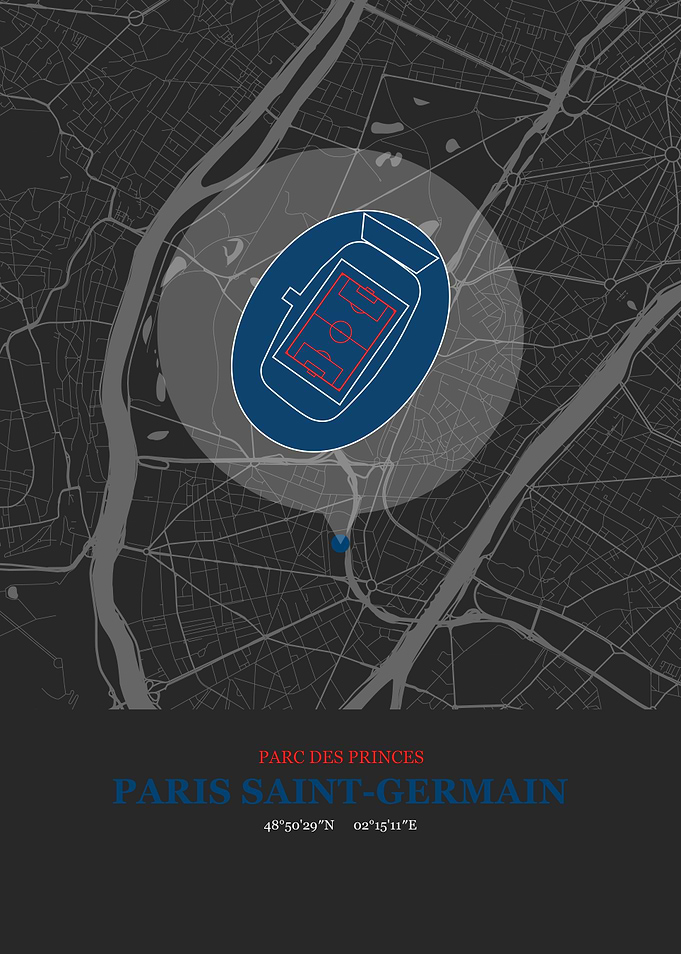 Paris Stadium Map