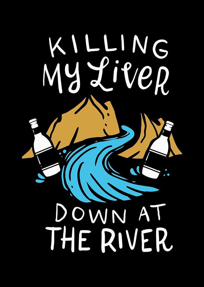 Camping and Drinking