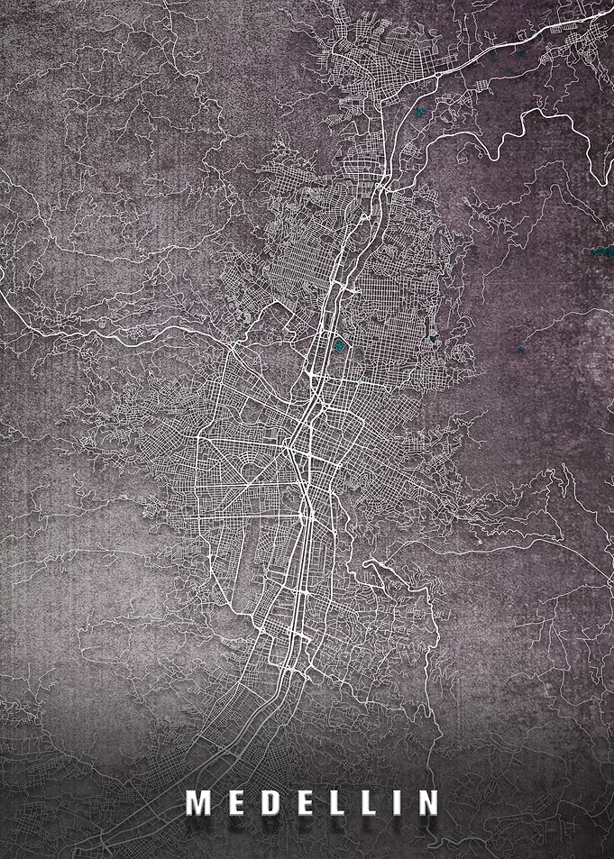 Medellin City Map