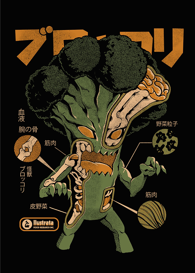 Broccozilla X ray
