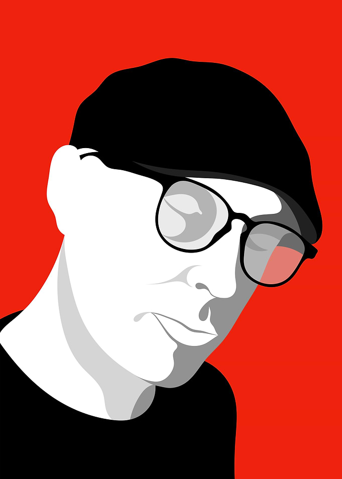 Cap and glasses