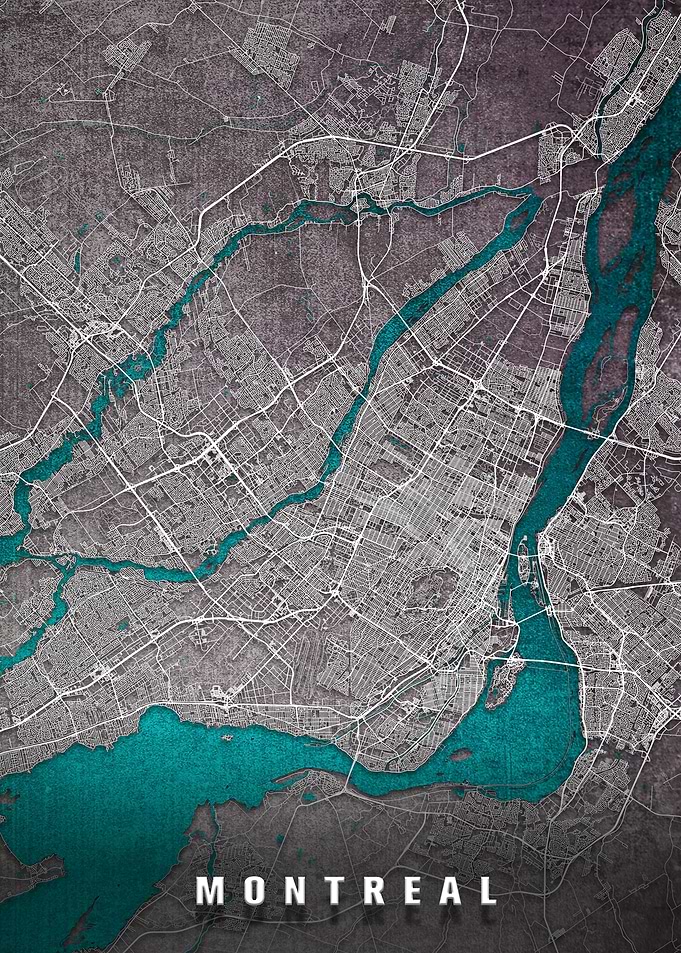 Montreal City Map