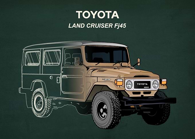 toyota land cruiser fj45