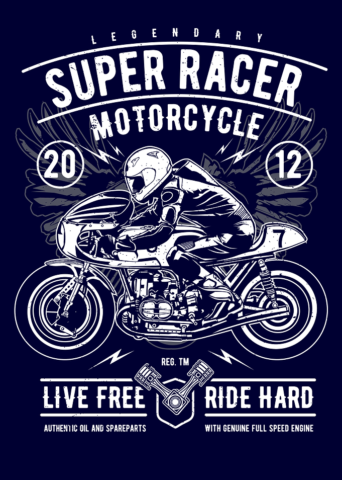 Super Racer Motorcycle
