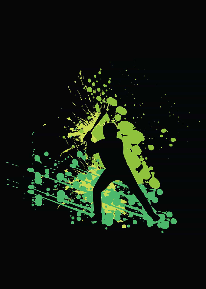 baseball sport poster