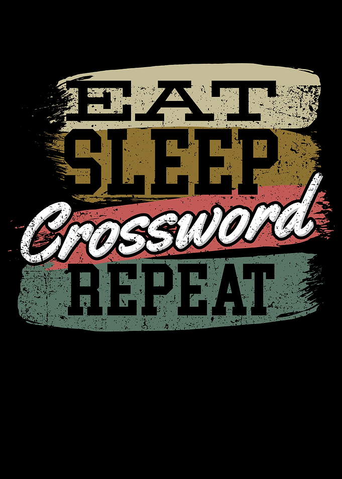 Eat Sleep Crossword Repeat