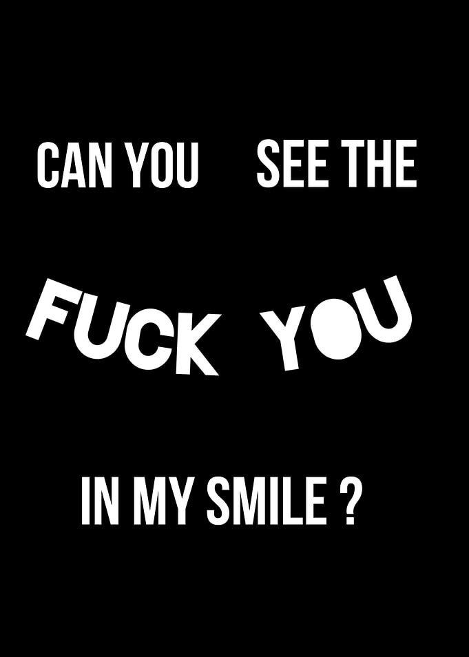Can You See The Fuck You