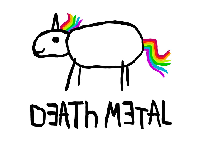 Death Metal Unicorn Parody