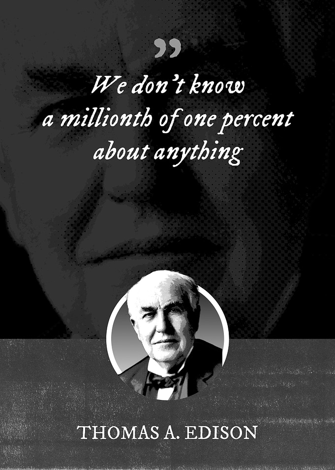 We dont know a millionth