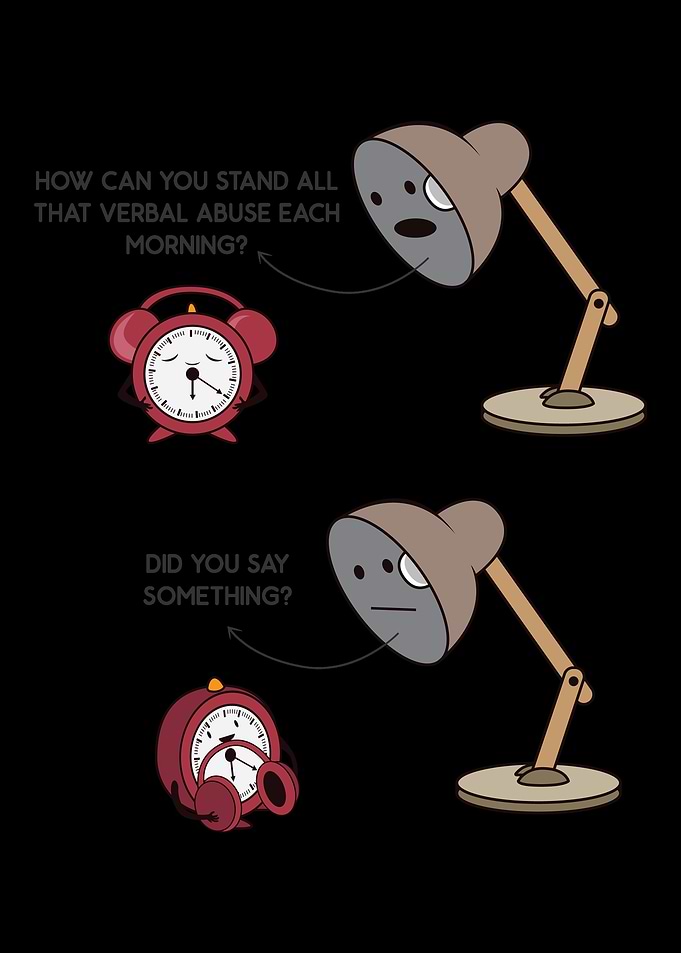 Alarm Abuse Funny Person G