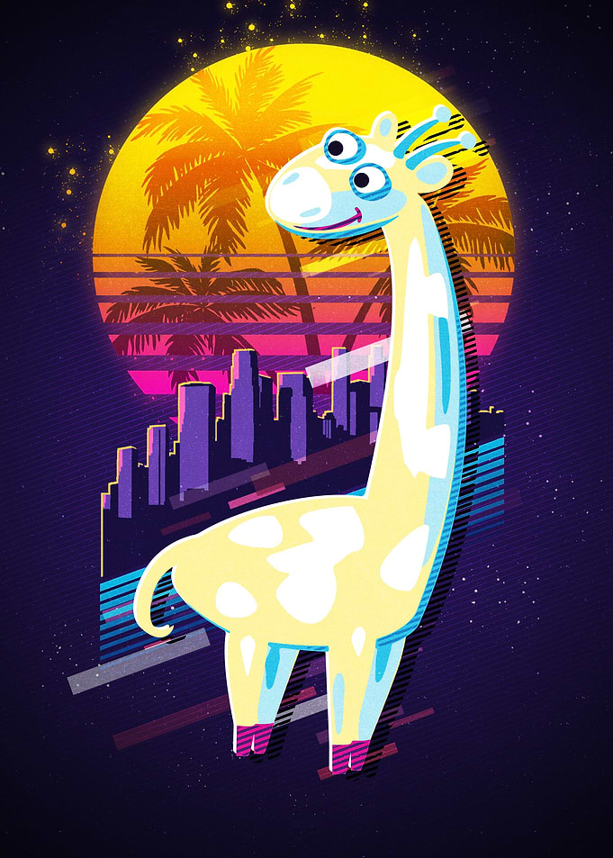Giraffe animal