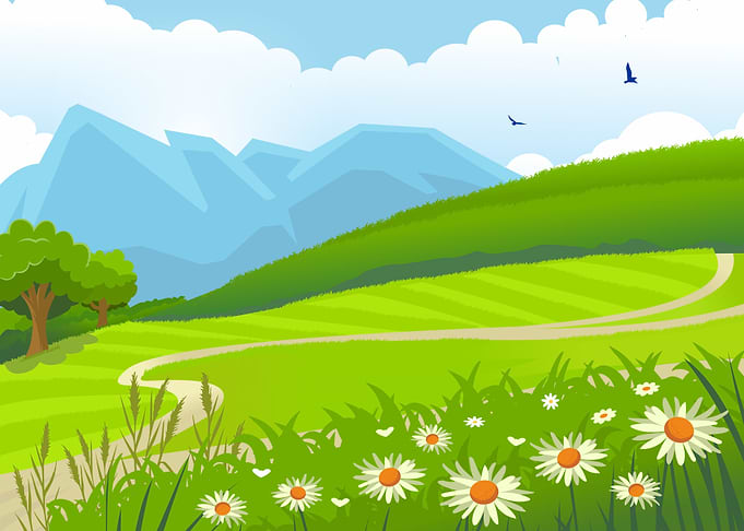 Spring landscape