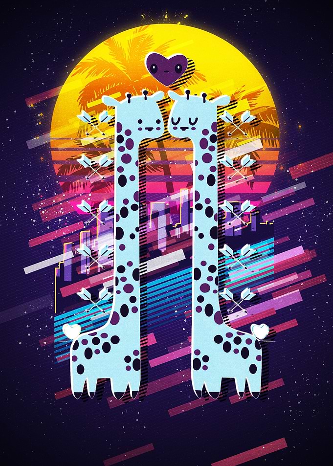 Giraffe animal