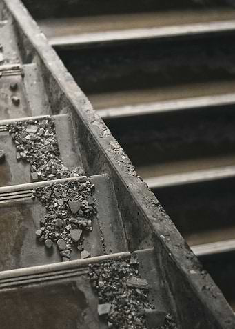 Diagonal stairs