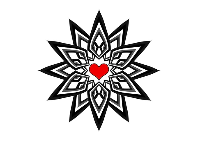 Heart star
