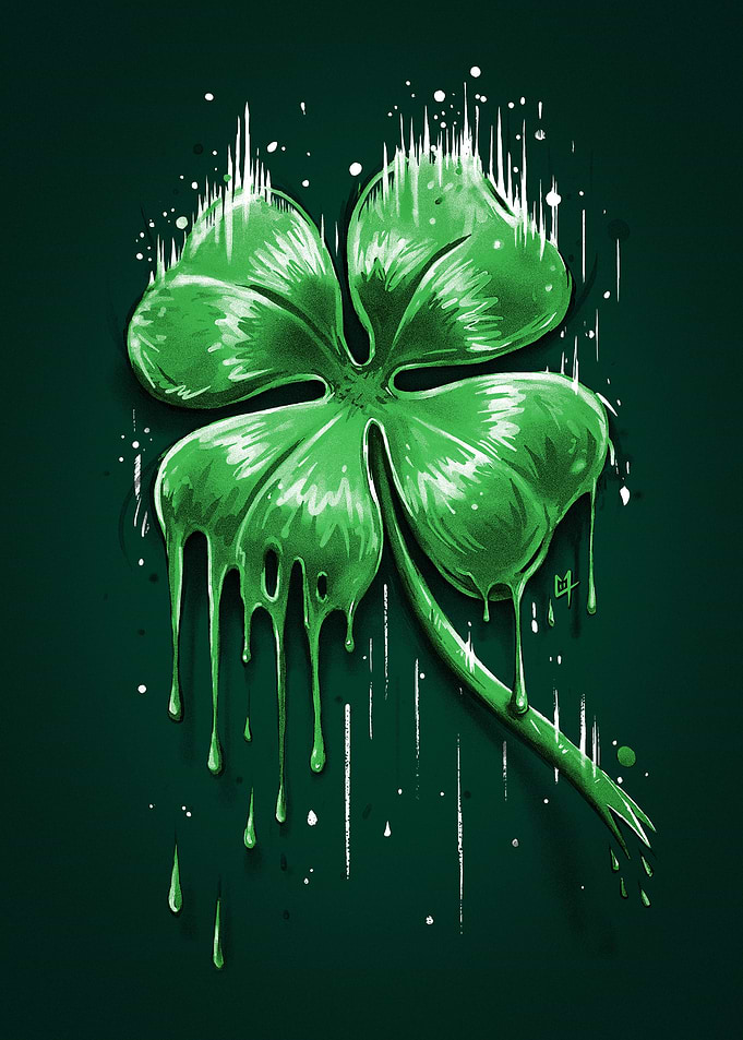 Melting Four Leaf Clover