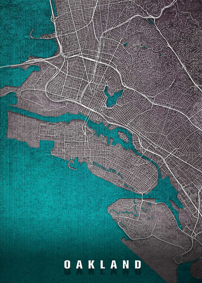 Oakland City Map