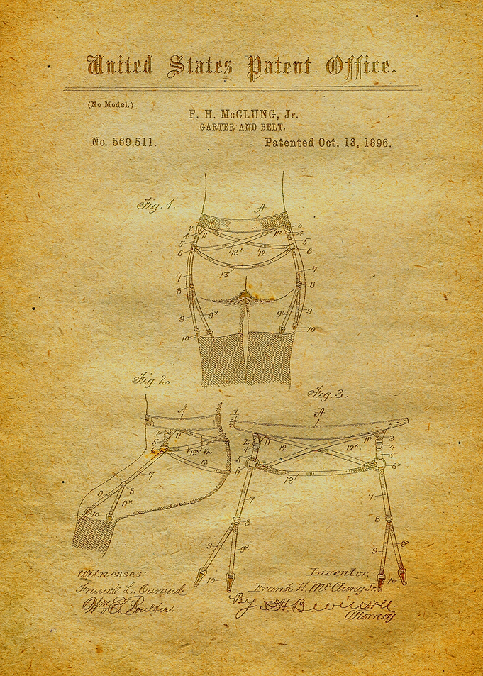 72 Garter Belt Patent