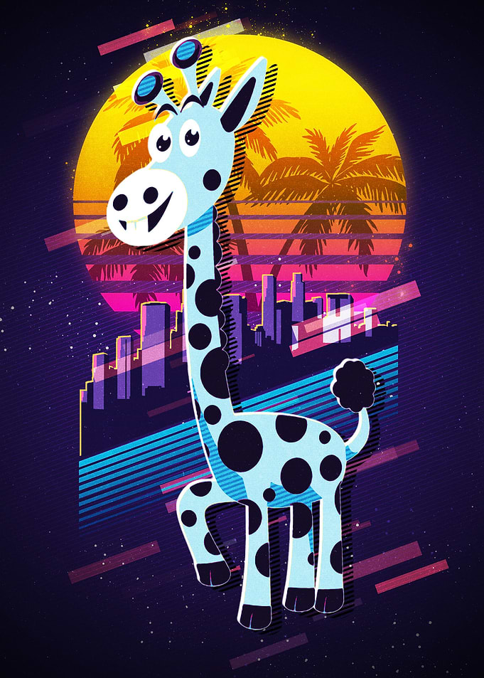 Giraffe animal