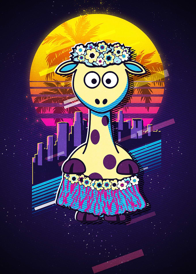 Giraffe animal