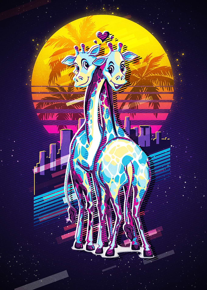 Giraffe animal
