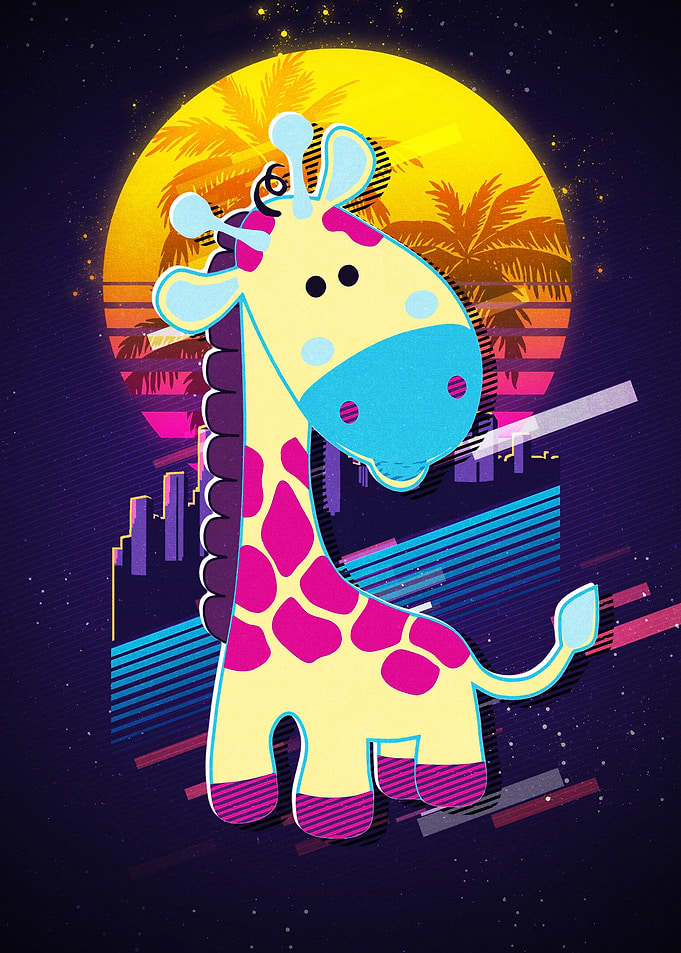 Giraffe animal