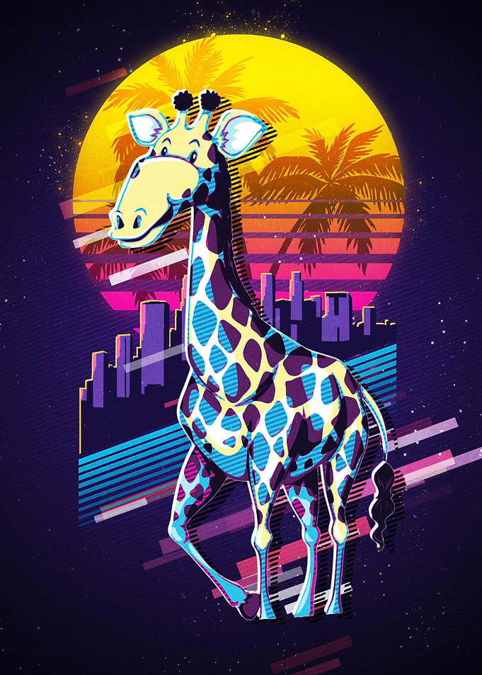 Giraffe animal