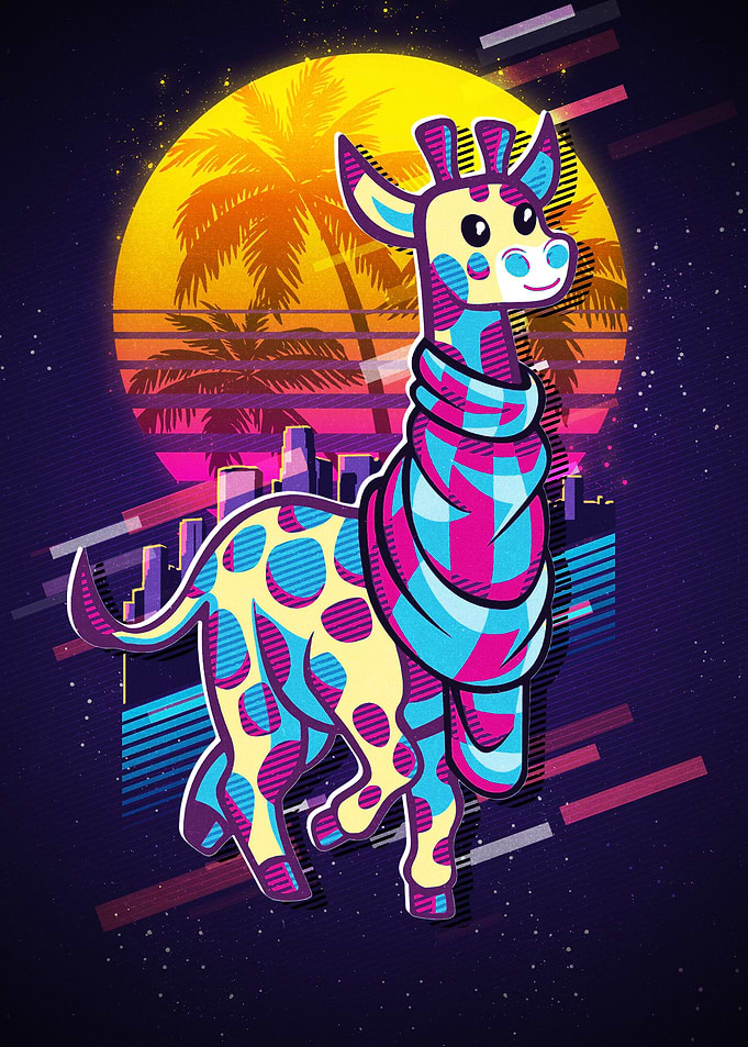 Giraffe animal