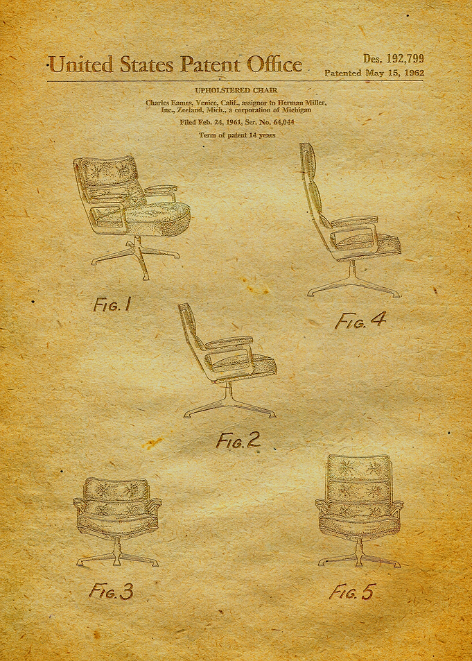 79 Eames Uphostered Chair