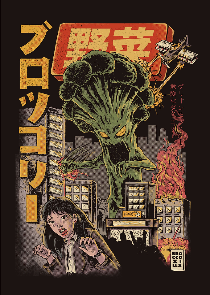 Broccozilla Black Version