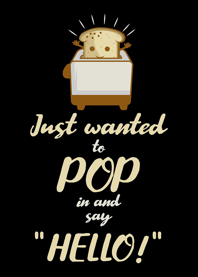 Popping Up Hello Food Love